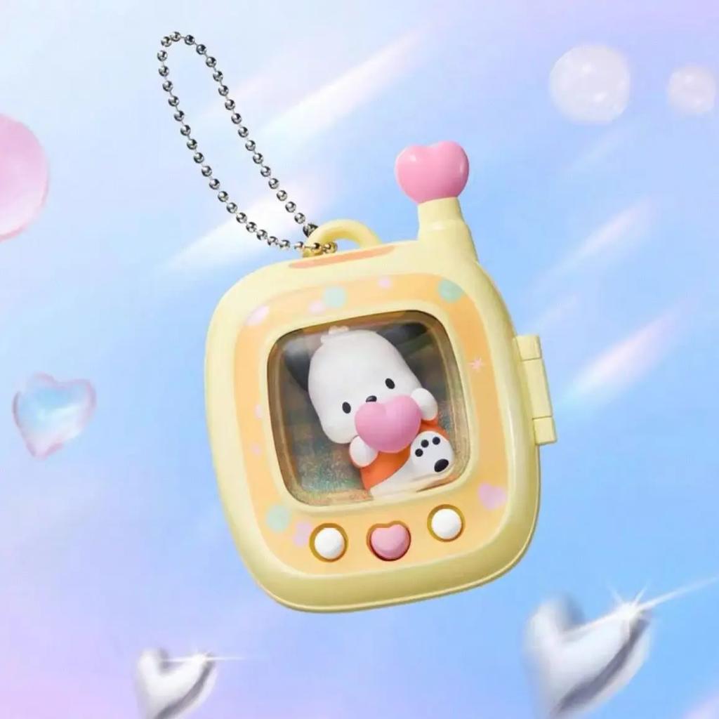 San  Rio Characters Pocket Elf Series Pendant Kuromi Cartoon Anime Figure Mystery Box Cute Girls Birthday Gift