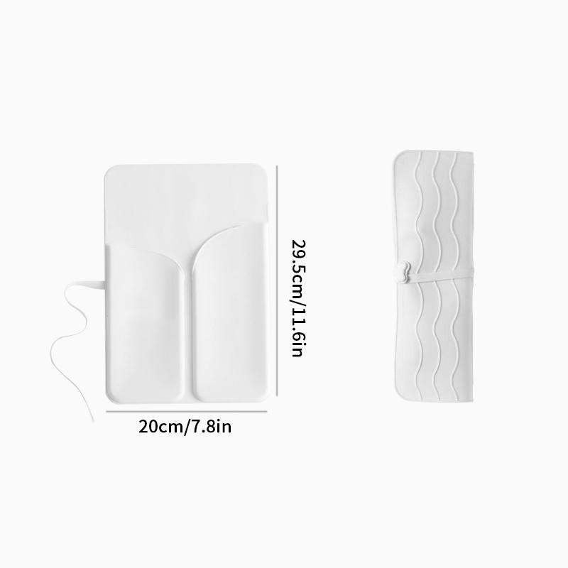 Haarwerkzeuge Lockeneisen Glätteisen Haartrockner Reisetasche und Hitzebeständige Matte 2-in-1 Organizer Haar-Reiseetui