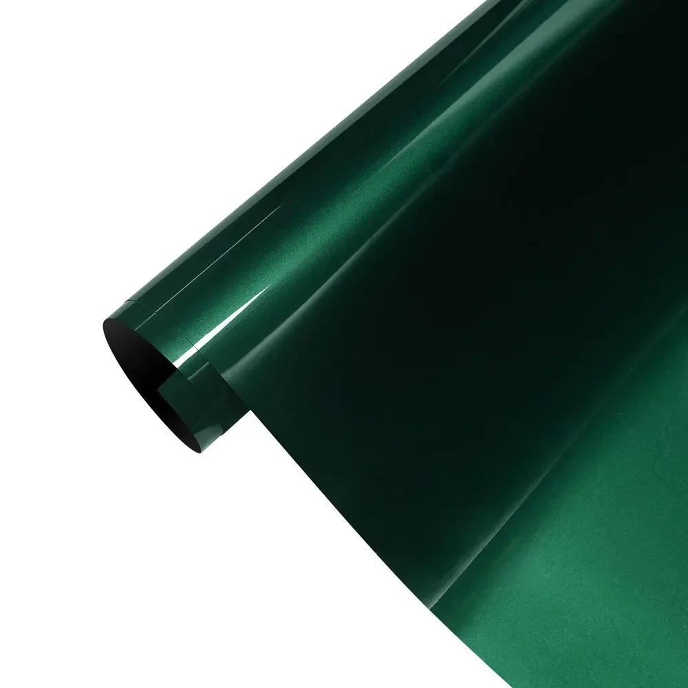 Car PET Agate Green Metallice Vinyl Film Auto Decal Sticker With Air Release Technology Motorcycle Car Body Decor Accessories