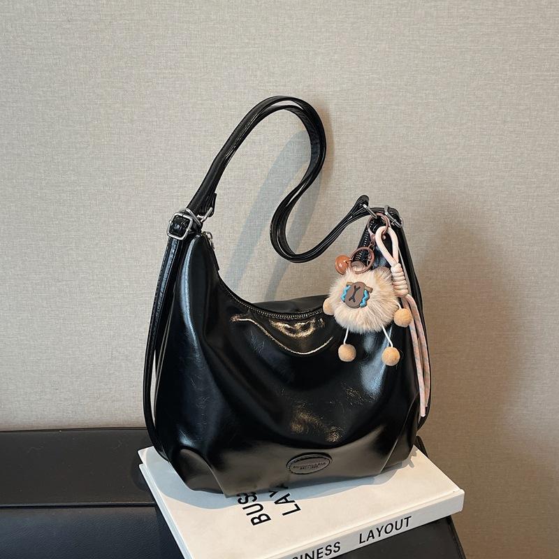 Tote Bag Women's Large Capacity 2025 New Casual Versatile Shoulder Messenger Commuter Bag Multi-functional Korean Version Backpack