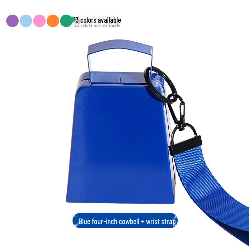Three-Inch & Four-Inch Hand-Cranked Cowbells - 13 Colors, Perfect for Parties and Handicrafts