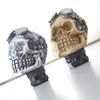 Universal Skull Head Gear Lever Gear Shifts Knob Skeleton Shape Gear Shift Knob Manual Transmission LED Light Gear Shifts Knob
