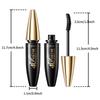 Mascara 4D Fiber Mascara Schwarzes Auge Curling Wimpern Doppel Mascara Wasserdichte Mascaras Make-Up-Tool