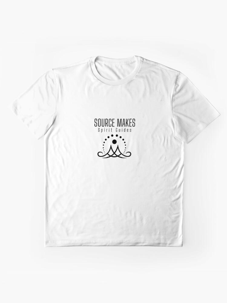 Grounded Source Makes Spirit Guides-wh Graphic Unisex T-Shirt