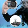 Professional 60m Waterproof Housing Case For Action 6 Camera Diving Case Shell With Magnetic Quick Release 1/4in Hole