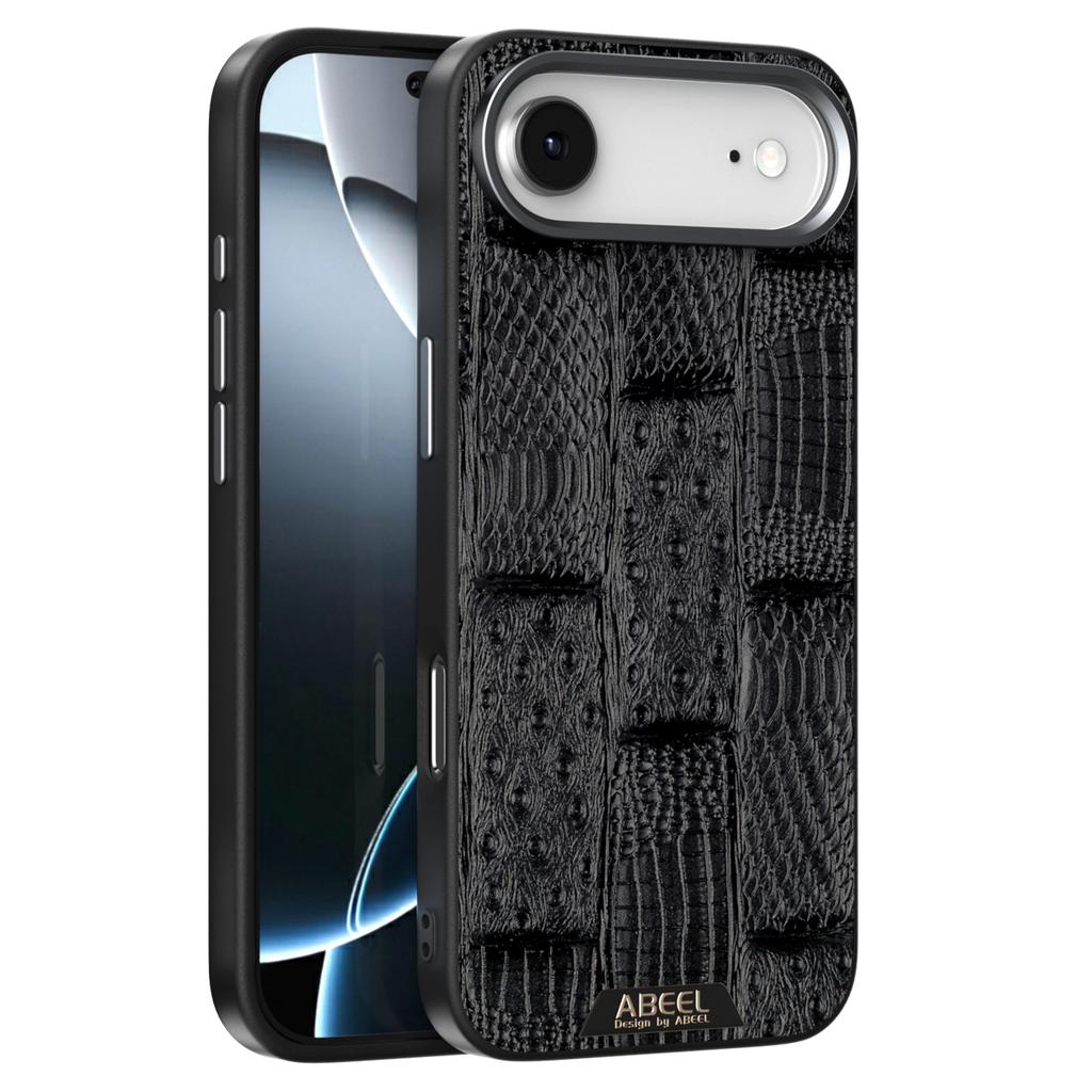 ABEEL For iPhone 17 Air Case Compatible with MagSafe Beast Texture Micro-Embossing Back Cover