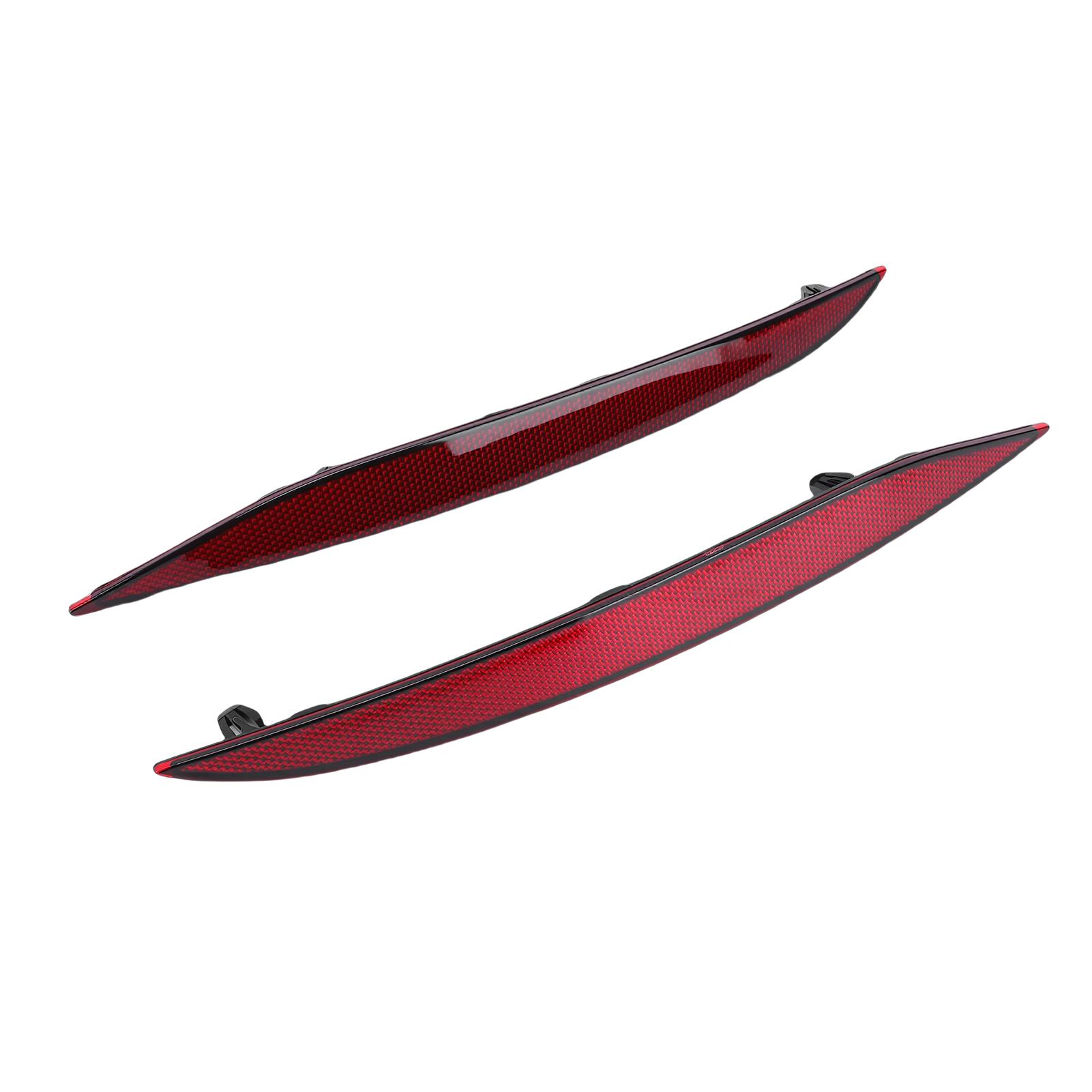 

Rear Bumper Reflector Replacement For Model X 2016 2023 1034342 Left Light Red Rear Bumper Reflective Warning Strip