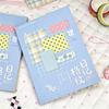 Cut Film Stickers Decorative Sticker Books Vintage Plaid Journal Stickers  Japanese Stationery