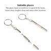 Mini Eyeglasses Repair Tool Sunglass Clock Eyewear Portable Screwdriver DIY Crafting Maintenance Multifunctional Handtool