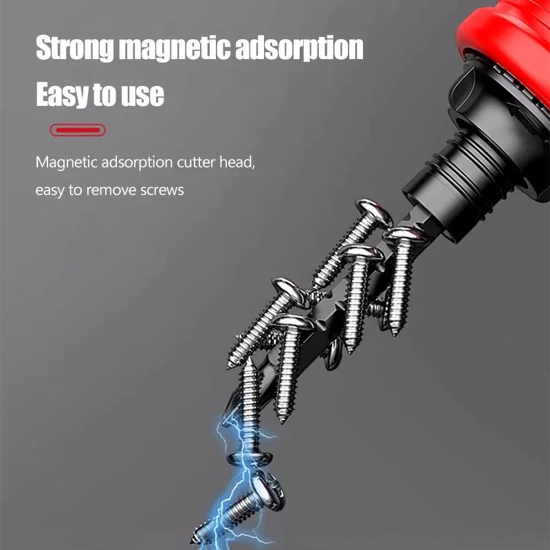 Mini Ratchet Precision Screwdriver Set Magnetic 13 In 1 Telescopic Labor-Saving Dual-purpose Phillips Screwdriver Manual Tools
