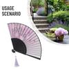 Authentic Japanese Style Hand Fan for Asian Wedding and Summer Occasions