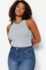 Women's Fashion Mink Halter Neck Basic Knitted Undershirt
