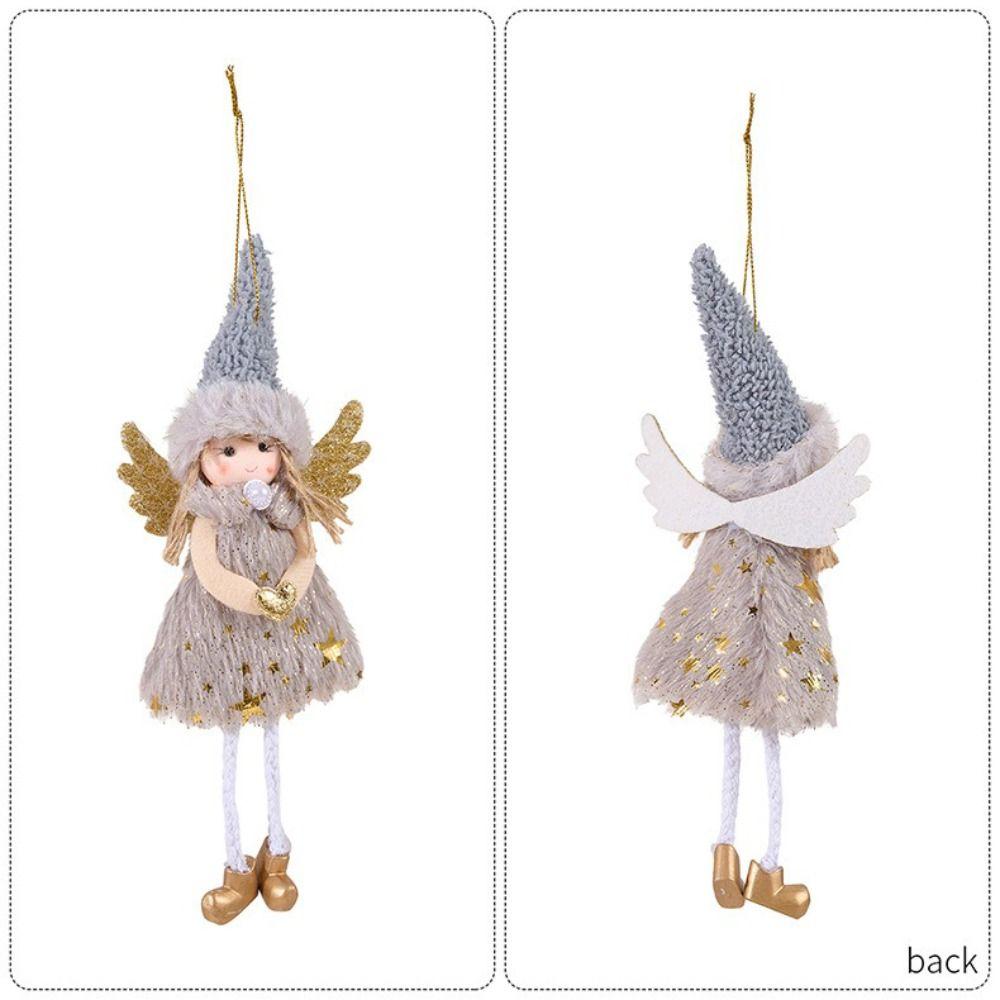 Decorative Piece Christmas Tree Hanging Pendant Cute Style Hanging Angel Angel Doll Room Decor