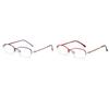 Men Reading Glasses Anti Blue Presbyopia Glasses Half Frame Farsightedness Business Óculos Anti Blue Light Glasses