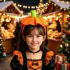 Kids Pumpkin Headbands Halloween 3D Headband for Kids, Dress-Up Hair Hoop Childrens Headwear Band, Accessory Thanksgiving Festival Cosplay Costume