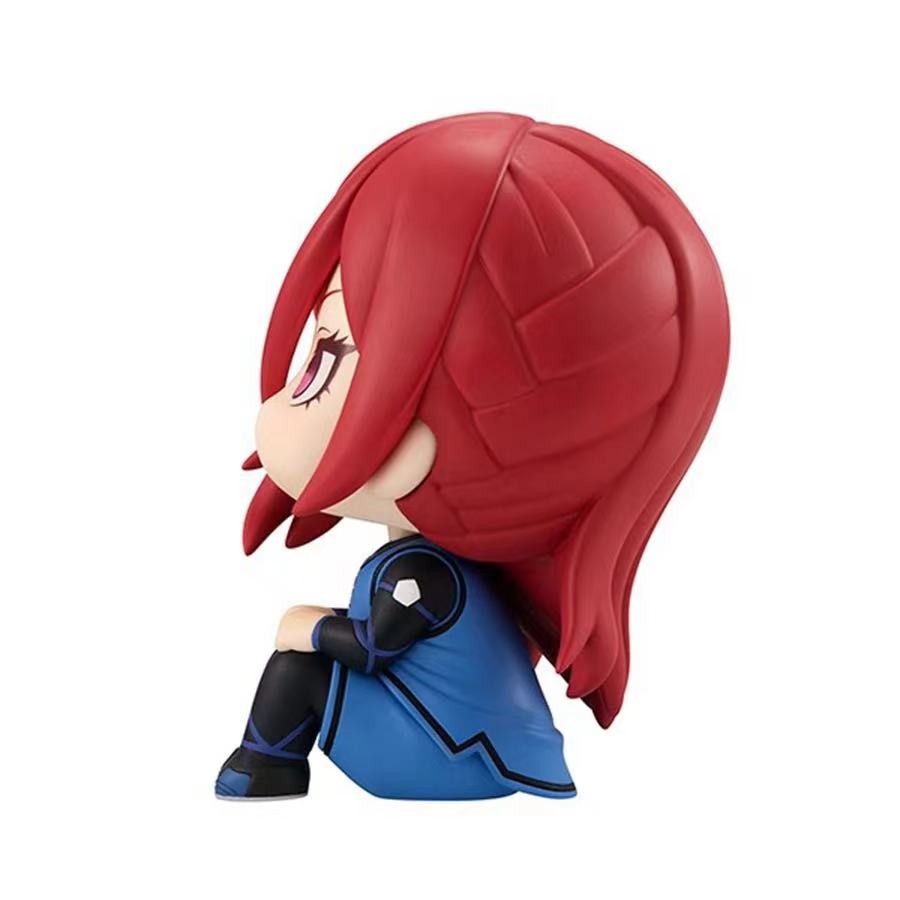 Figura Anime Blue Lock da 10 cm Guarda in Alto Isagi Yoichi/Nagi Seishiro Action Figure Bachira Meguru Figurine Modello da Collezione Bambole Giocattoli