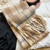 Coldproof Wool Tassel Scarf Korean Style Women Shawl Fashion Winter Cashmere Scarves  Girls
