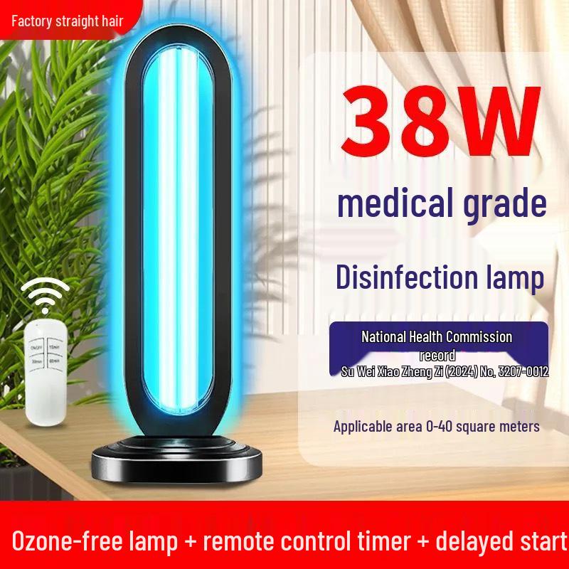 Medizinische UV-Sterilisationslampe für Innenküche, Milbenentfernung und Ozon-Desinfektion