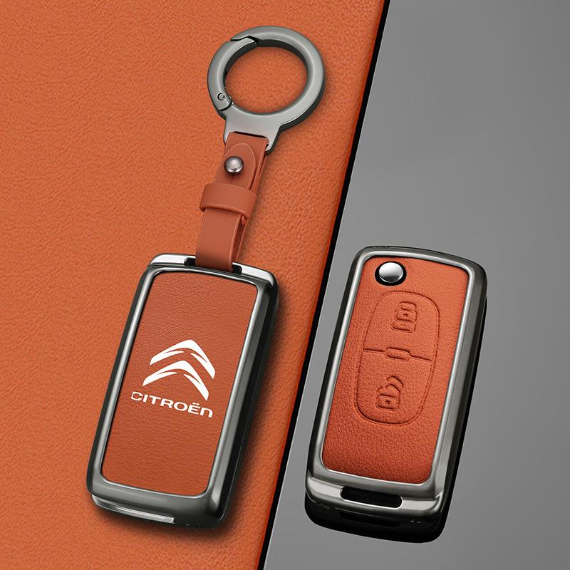 Dongfeng Citroen Sega 2012-14/Elysee Key Cover: Folding Metal Shell Buckle