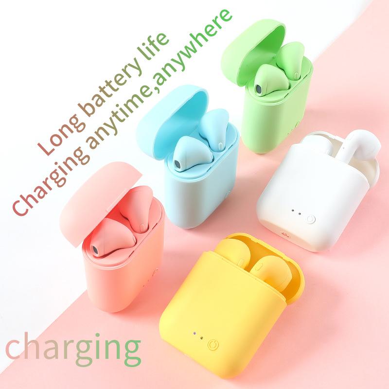 QUEED mini2 Bluetooth Headphones, I7mini Tws Dual-ear Stereo Motion 5.0 Wireless Headphones