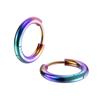 2025 Elegant Titanium Steel Hoop Earrings: French Style Elf Ear Cuff