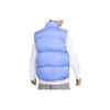 Nike Abbigliamento sportivo Tinta unita Collo alto Zip Gilet casual da uomo Gilet Blu polare FB7374-450