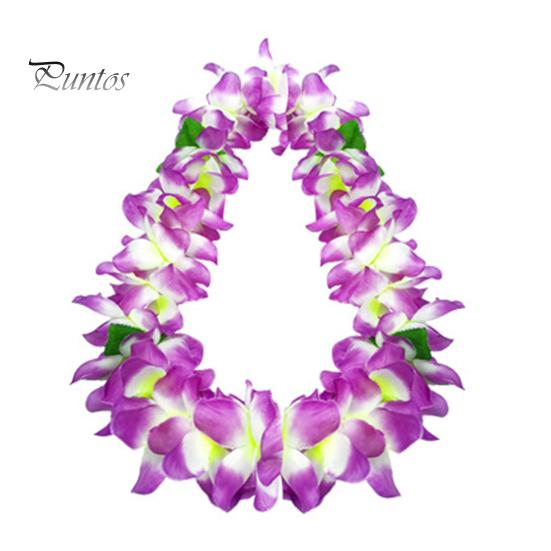

Светодиодный светящийся цветочный венок, повязка на голову, яркий цвет, светящийся головной убор, платье, Гавайские леи, аксессуары для косплея, вечеринки фиолетовый