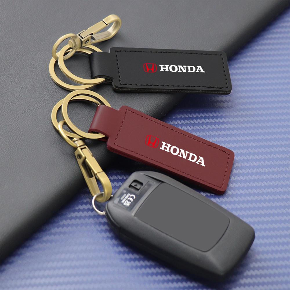 Keychains Simple Keyring Men Women Car Key Holder Auto Accessories Gifts For Honda Mugen Typer ACCORD Avancier Airwave Civic FK8 RF6