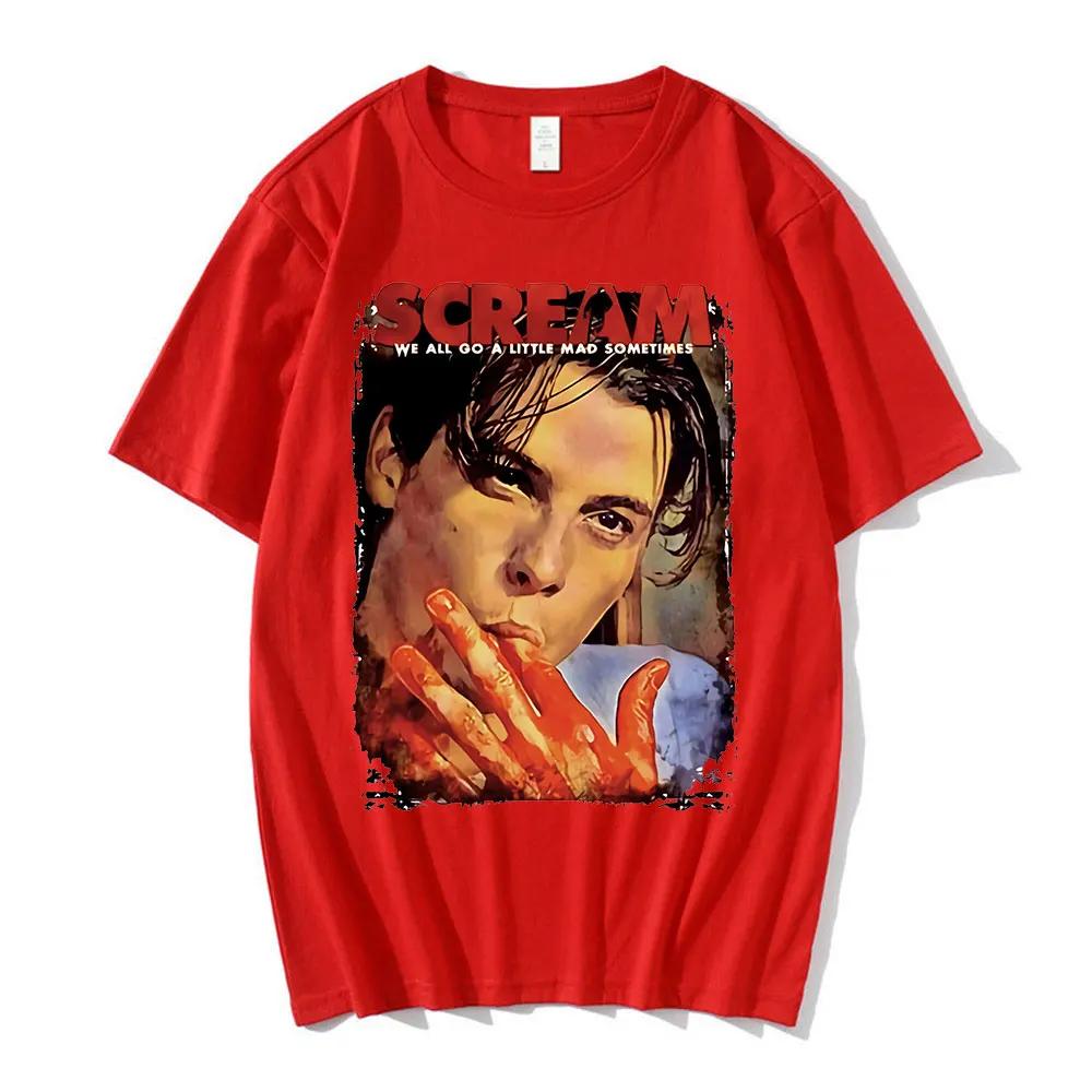

Halloween Movie Shirt We Little Mad Billy T Shirts Tops Mens and Womens Scream Horror Movie Shirt Billy Aesthetic Clothes M