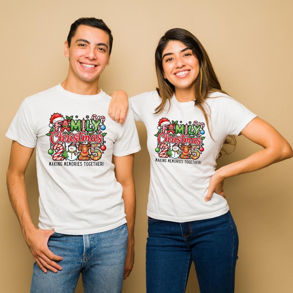 Family Christmas 2025 T-Shirt | Matching Xmas Tee | Festive Gift for Families |