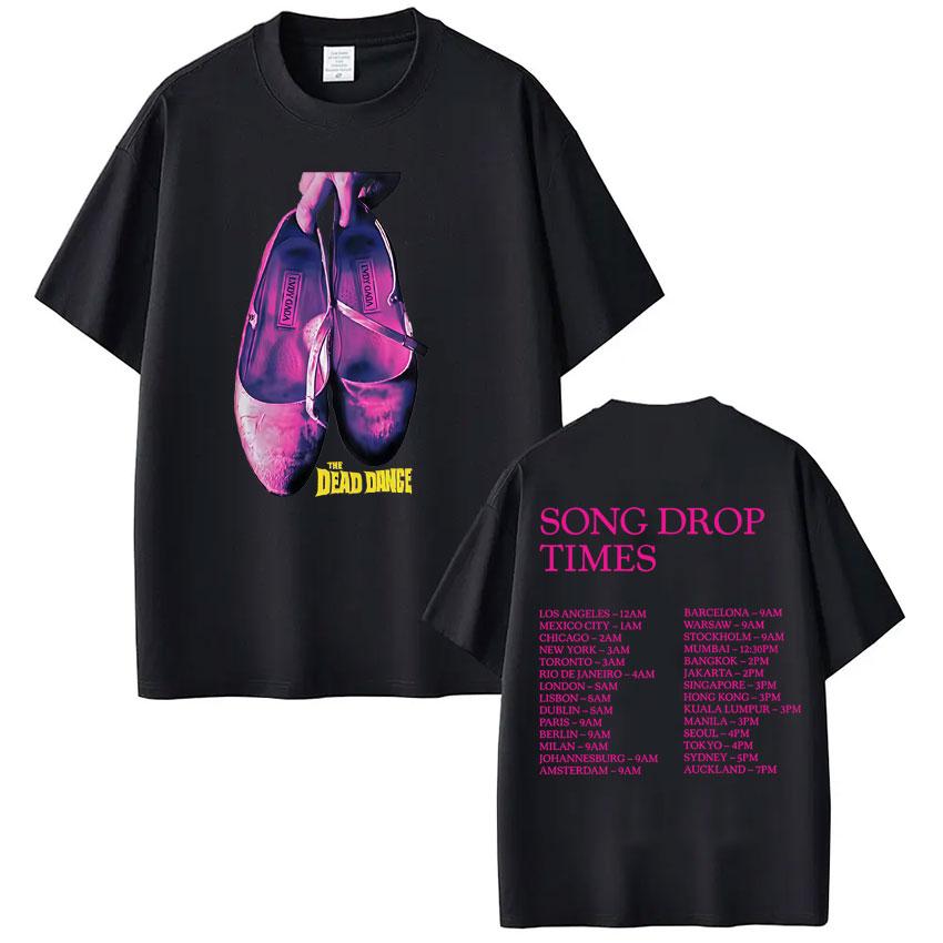 

Lady Gaga The Dead Dance Tour 2025 T Shirts Men Women Fashion High Quality T-shirt Loose Cotton Casual Aesthetics Tee Shirt Tops 3XL