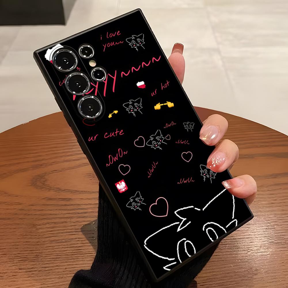

Boykisser Phone Case For S23 Samsung S24 S25 Ultra S22 S20 Fe S21 Plus Galaxy A54 A34 A24 A53 A14 Cover Samsung s24
