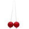 6Pcs Golf Tossing Ball Replacement Outdoor Lawn Yard Golf Throwing Ball Hard Golf Training Ball for Ladders Toss Game