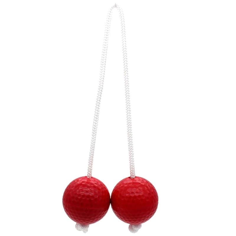 6Pcs Golf Tossing Ball Replacement Outdoor Lawn Yard Golf Throwing Ball Hard Golf Training Ball for Ladders Toss Game