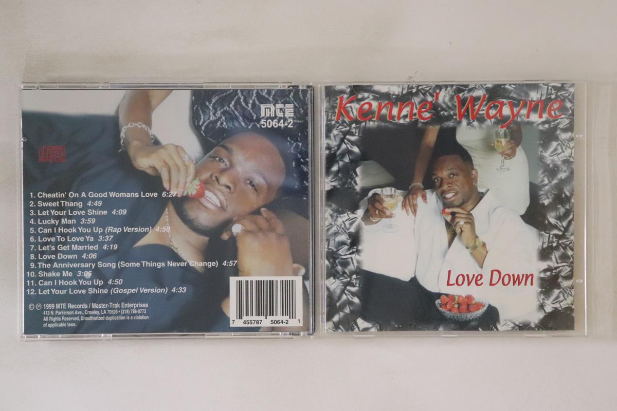 

CD KENNE WAYNE - Love Down MTE50642 MTE Records 1999 US Soul/Funk Used