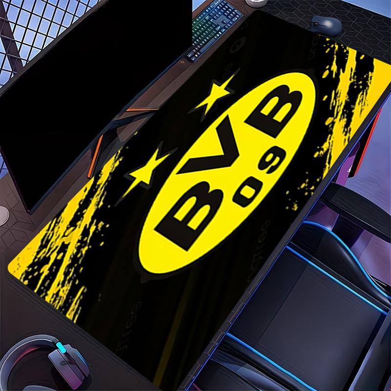 Borussia Dortmund Print Mauspads, für Tastaturpad Laptop PC Matte für Büro Heimgebrauch, Schreibtischdekoration, Perfektes Geburtstagsgeschenk für Gamer