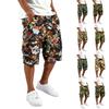 Heren Shorts met Print Cargo Shorts Losse Pasvorm Wandelshorts met Meerdere Zakken voor Buitensporten Casual Zomer
