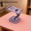 Foldable Metal Phone & Tablet Stand: Adjustable Height, 360° Rotation