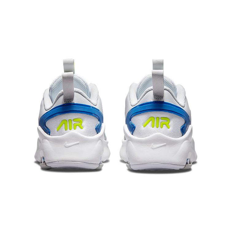 Nike Air Max Bolt Low top Running Shoes White Gray Blue Children Aged 3 7 Years Old CW1627-004