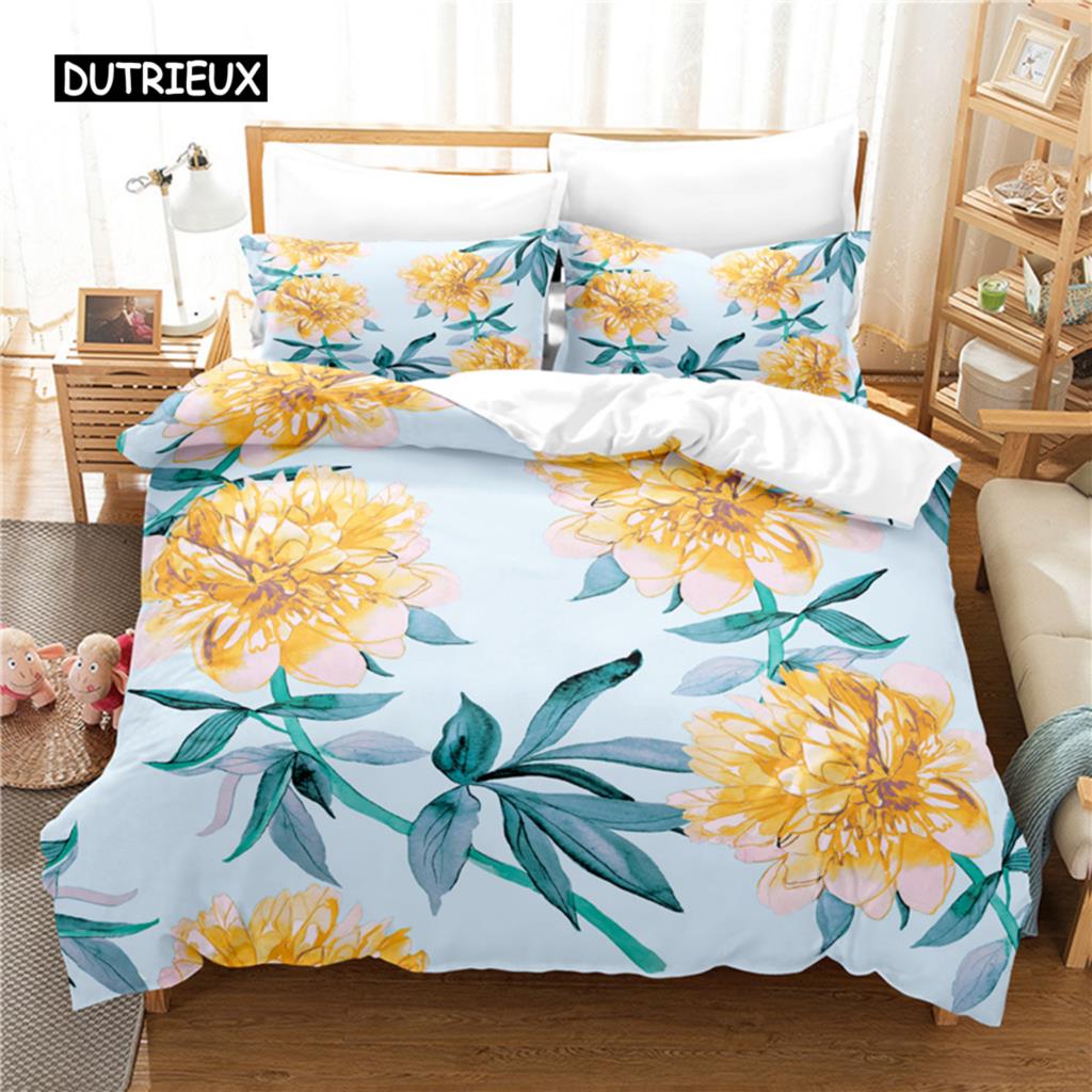 Rose Bedding Set Duvet Cover Set 3d Bedding Digital Printing Bed Linen Queen Size Bedding Set Fashion Design
