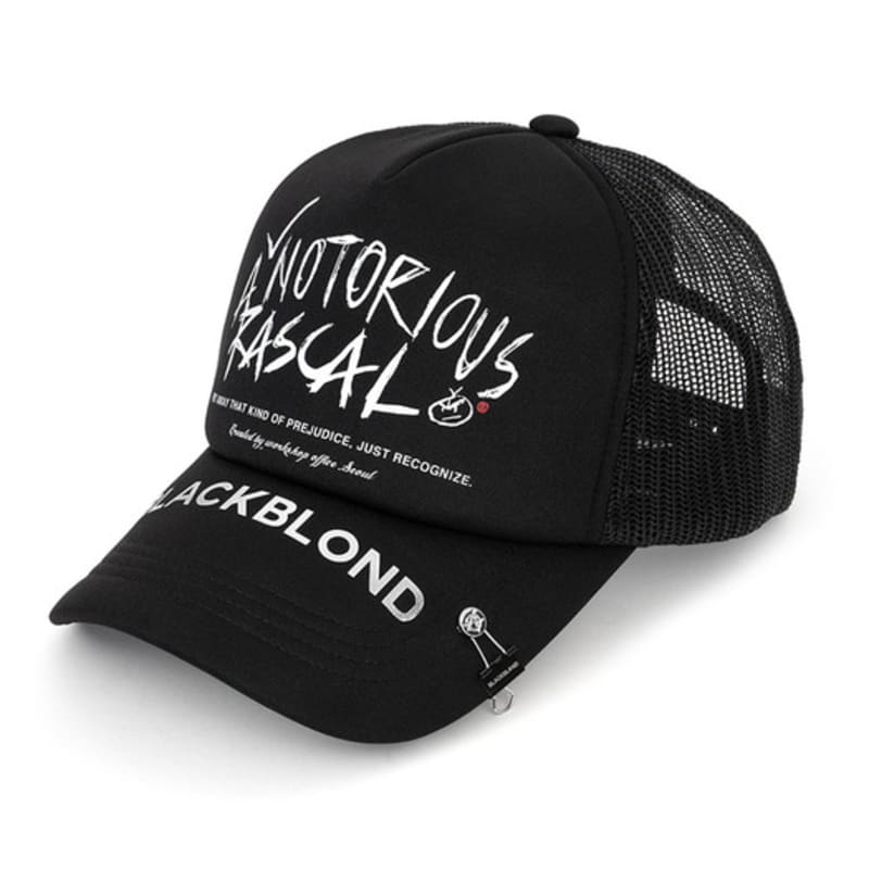 

BLACKBLOND BBD Rascal Trucker Mesh Cap Dark Ver. (Black) FREE