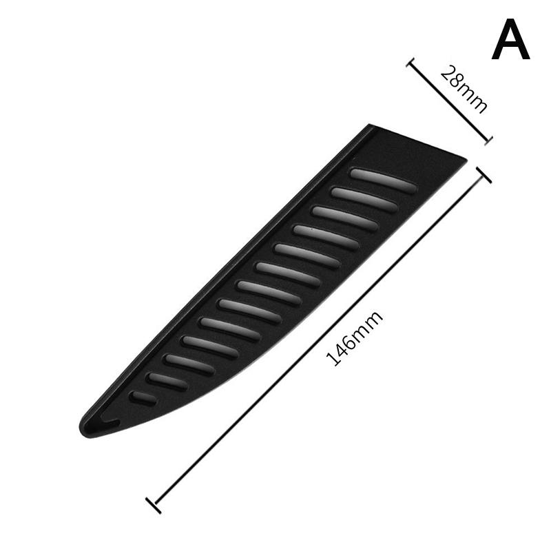 

Ножны для ножей, черные пластиковые чехлы для ножей, защитный чехол для лезвия полого ножа, защитный чехол для лезвия, кухонные принадлежности