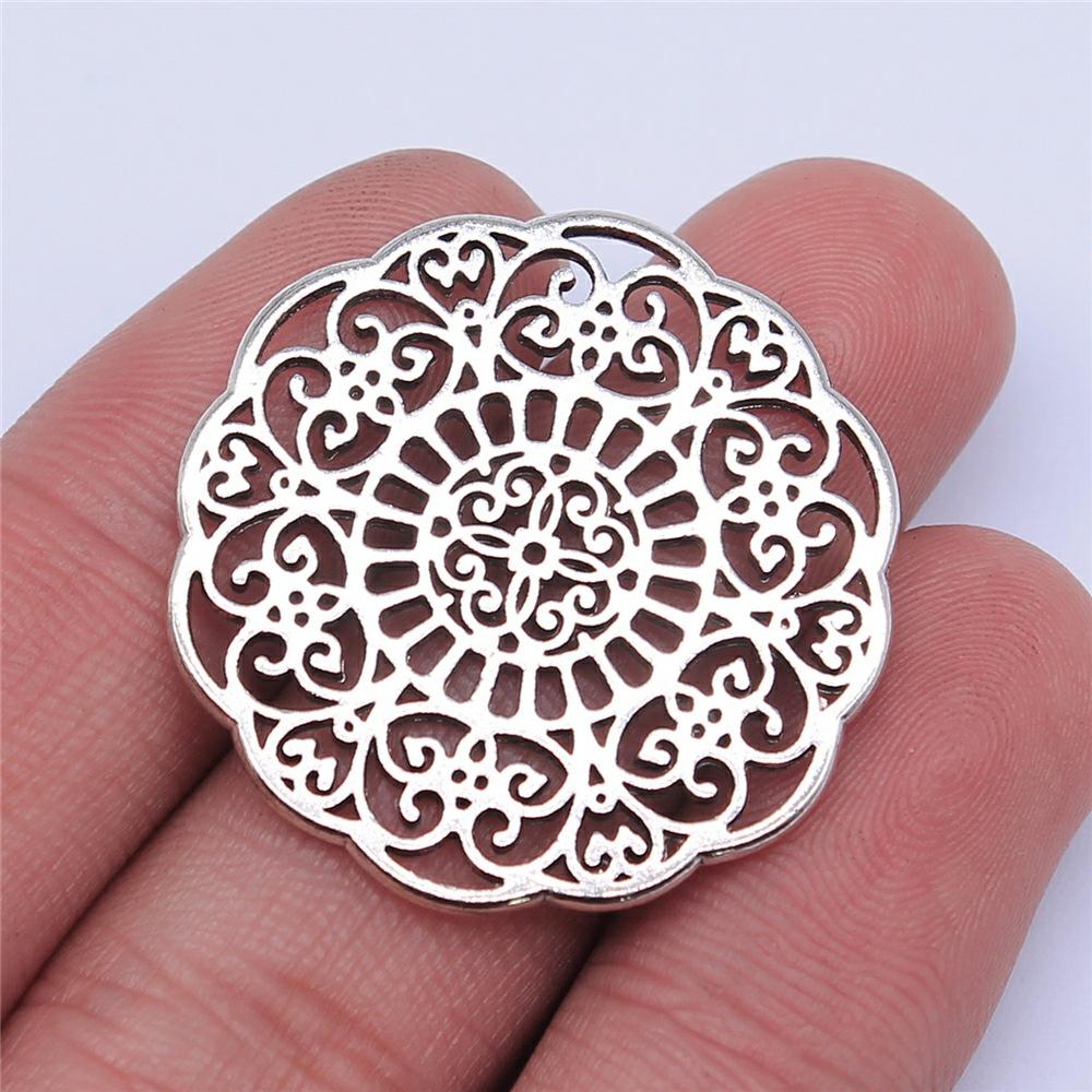 10pcs DIY Handmade Craft Pendant Motif Flower Earring Connector Necklace Bracelet Making Findings
