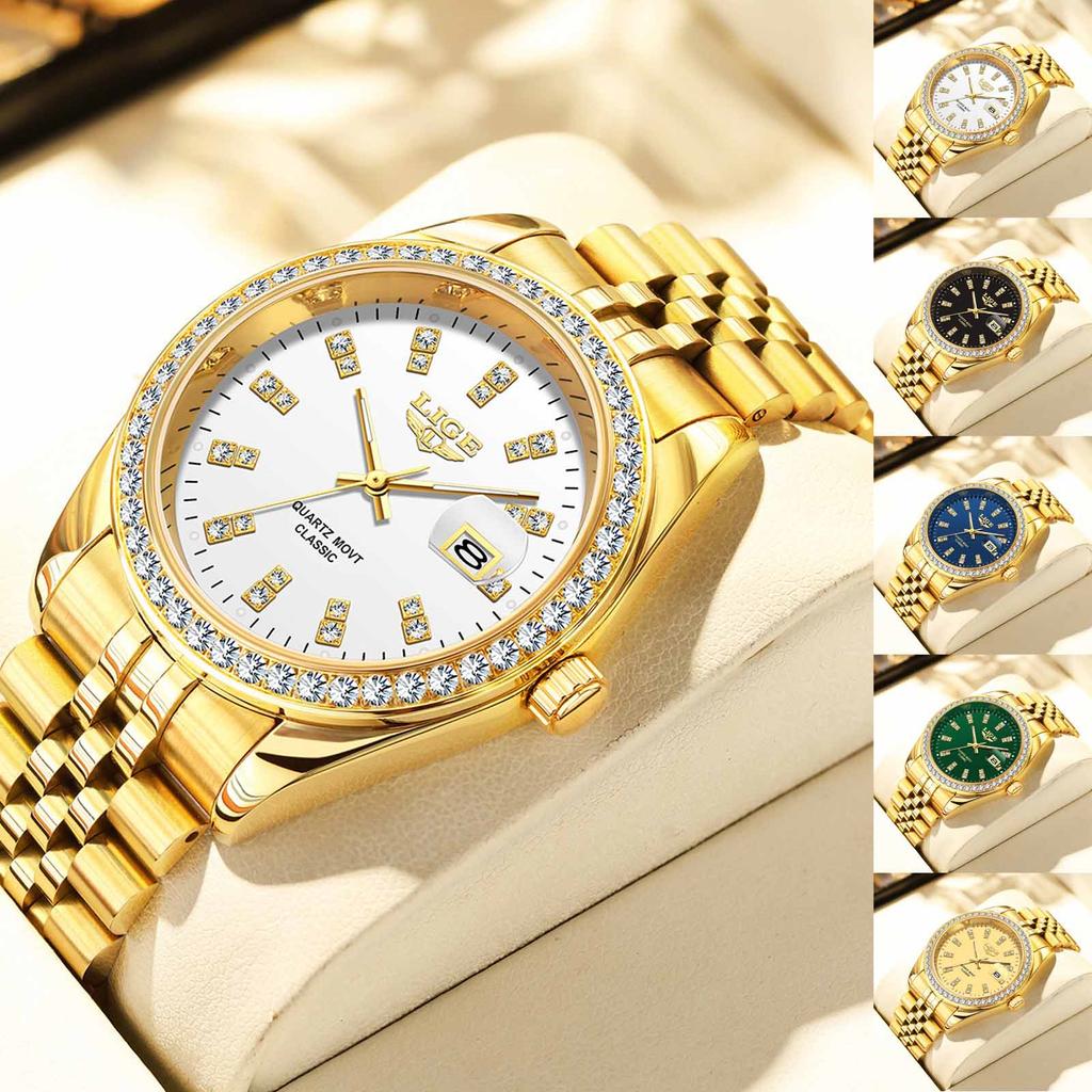 Men's Waterproof Luminous Running Alarm Clock Watch