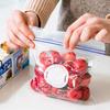 50Pcs Food Grade PE Storage Bags Practical Good Sealing Strong Load-Bearing Fresh-Keeping Organizer Bags