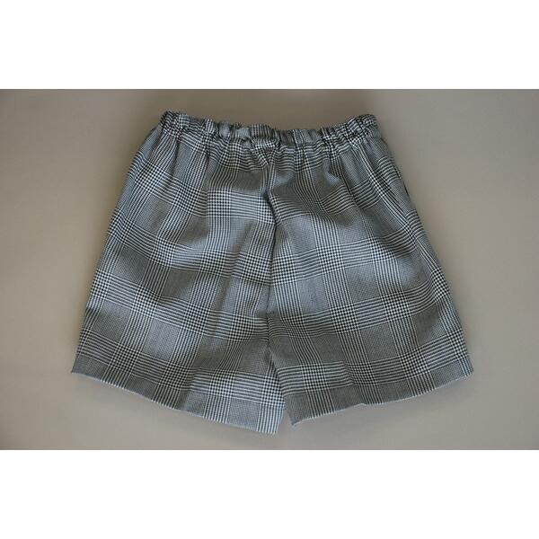 Examination Examination Shorts (Gray check, black and white lattice, black and white check) 125cm 130cm Examination clothes Lessons Admissions