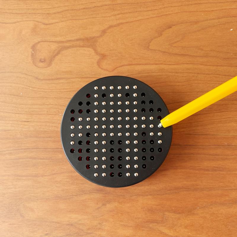 Magnetyczna Tablica do Rysowania Kulki Dzieci Magnetyczny Tablet Szkicownik z Magnetycznym Rysikiem Edukacja Montessori Aktywności Podróżne Zabawka Magnetyczna