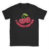 I Cherryish You Cute Cherry Cartoon T Shirt Summer 100 Cotton T Shirts For Unisex Leisure Casual Tshirt ShortSleeved Tees