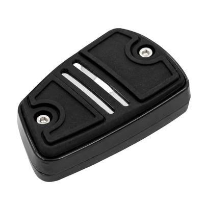 Metal Brake Step Cover for 2018-Up GL1800, Motorcycle Foot Brake Pad with Grooved Contact Channels for Commuting, Wet Ro