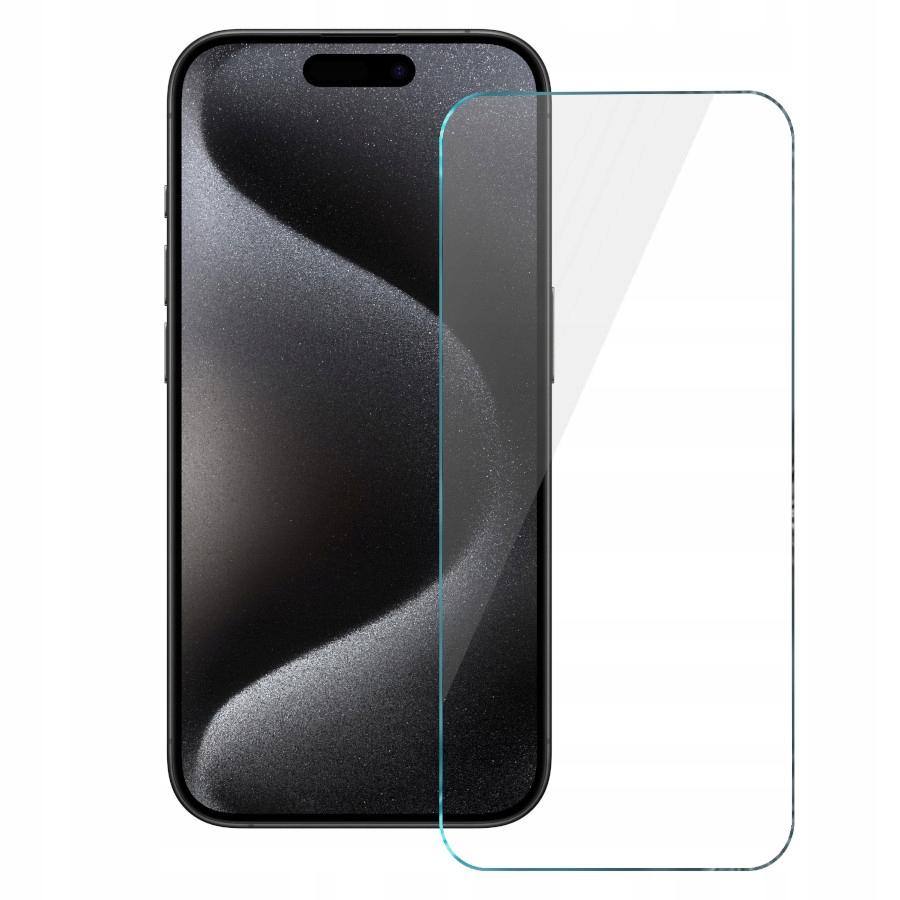 Case for iPhone 16 Pro Matte Matt Case Soft Back + 9H Glass